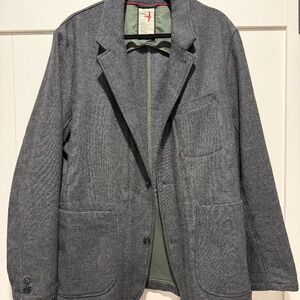 Relwen Heritage Trap Blazer XL Light Grey/Black Herringbone